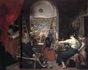 Diego Velazquez The Tapestry-Weavers oil painting